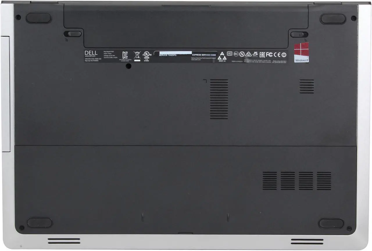 Alt view image 7 of 8 - DELL Laptop Inspiron 17 Intel Core i7-4510U 8GB Memory 1TB HDD Intel HD Graphics 4400 17.3" Touch Screen Windows 8.1 64-Bit i5748-8571sLV