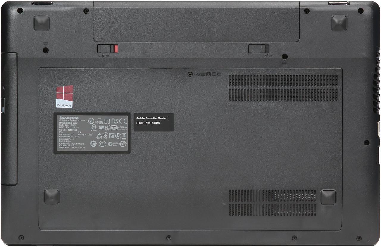 Alt view image 7 of 8 - Lenovo Laptop IdeaPad AMD A6-4400M 4GB Memory 500GB HDD AMD Radeon HD 7520G 15.6" Windows 8 Z585 (59345307)