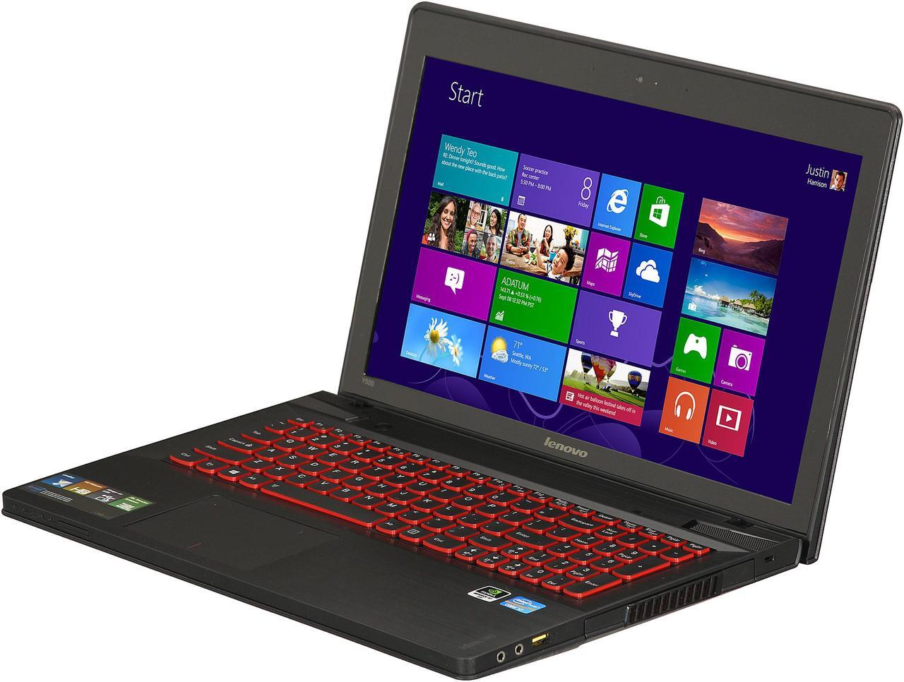 Main image of Lenovo IdeaPad - 15.6" Dual NVIDIA GeForce GT 650M SLI - Intel Core i7-3630QM  - 8GB Memory - - Windows 8 - Gaming Laptop - (Y500 (59359557) )