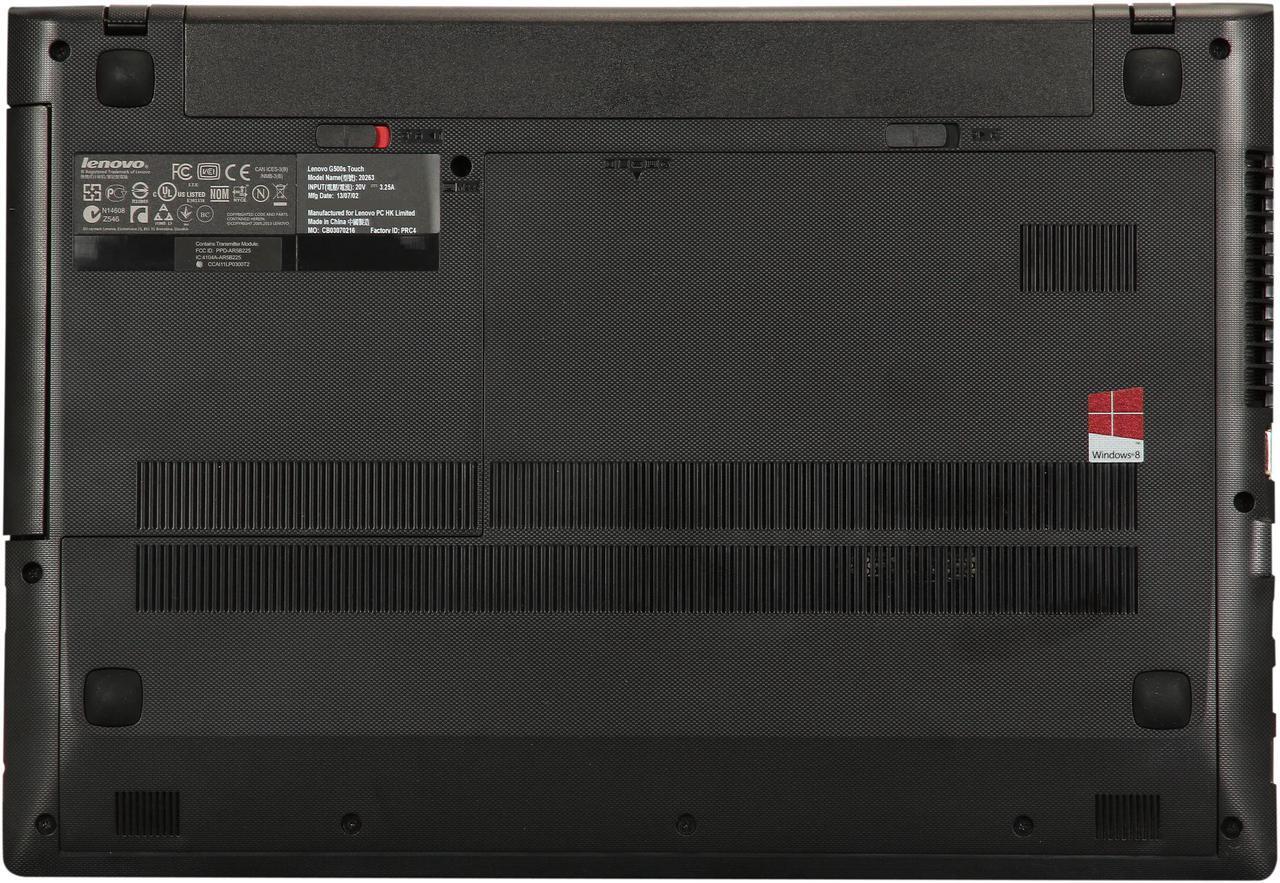 Alt view image 7 of 8 - Lenovo G500s 15" Touch Intel Core i5 3230M 6GB / 1TB HDD (59373026)