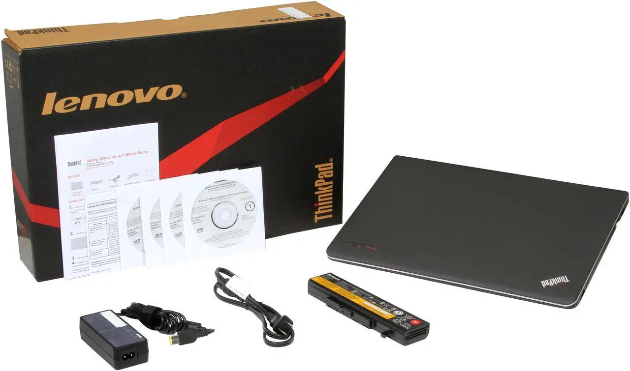 Alt view image 8 of 8 - ThinkPad Laptop Edge Intel Core i5-3230M 4GB Memory 500GB HDD Intel HD Graphics 4000 15.6" Windows 7 Professional 64-Bit E531 (68852BU)