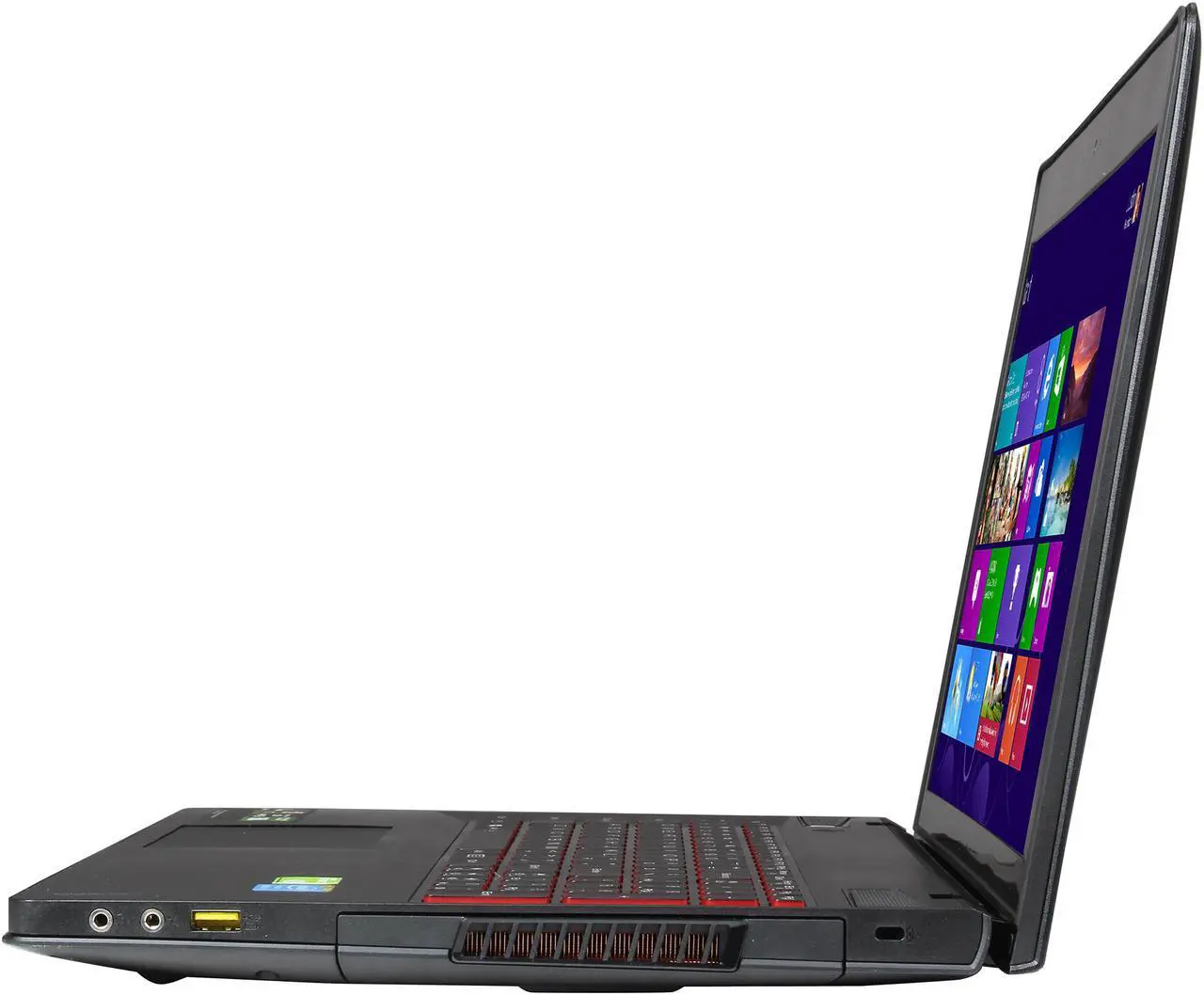Alt view image 2 of 8 - Lenovo IdeaPad Y510p (59388313) Intel Core i7 4700MQ(2.40GHz) 8GB Memory 1TB + 8GB SSHD Hybrid Drive 15.6" Notebook Windows 8