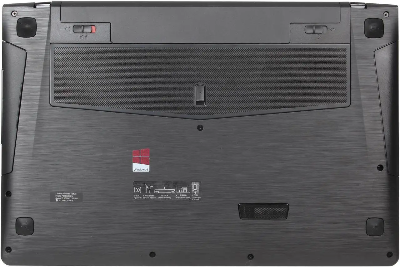 Alt view image 7 of 8 - Lenovo IdeaPad Y510p (59388313) Intel Core i7 4700MQ(2.40GHz) 8GB Memory 1TB + 8GB SSHD Hybrid Drive 15.6" Notebook Windows 8