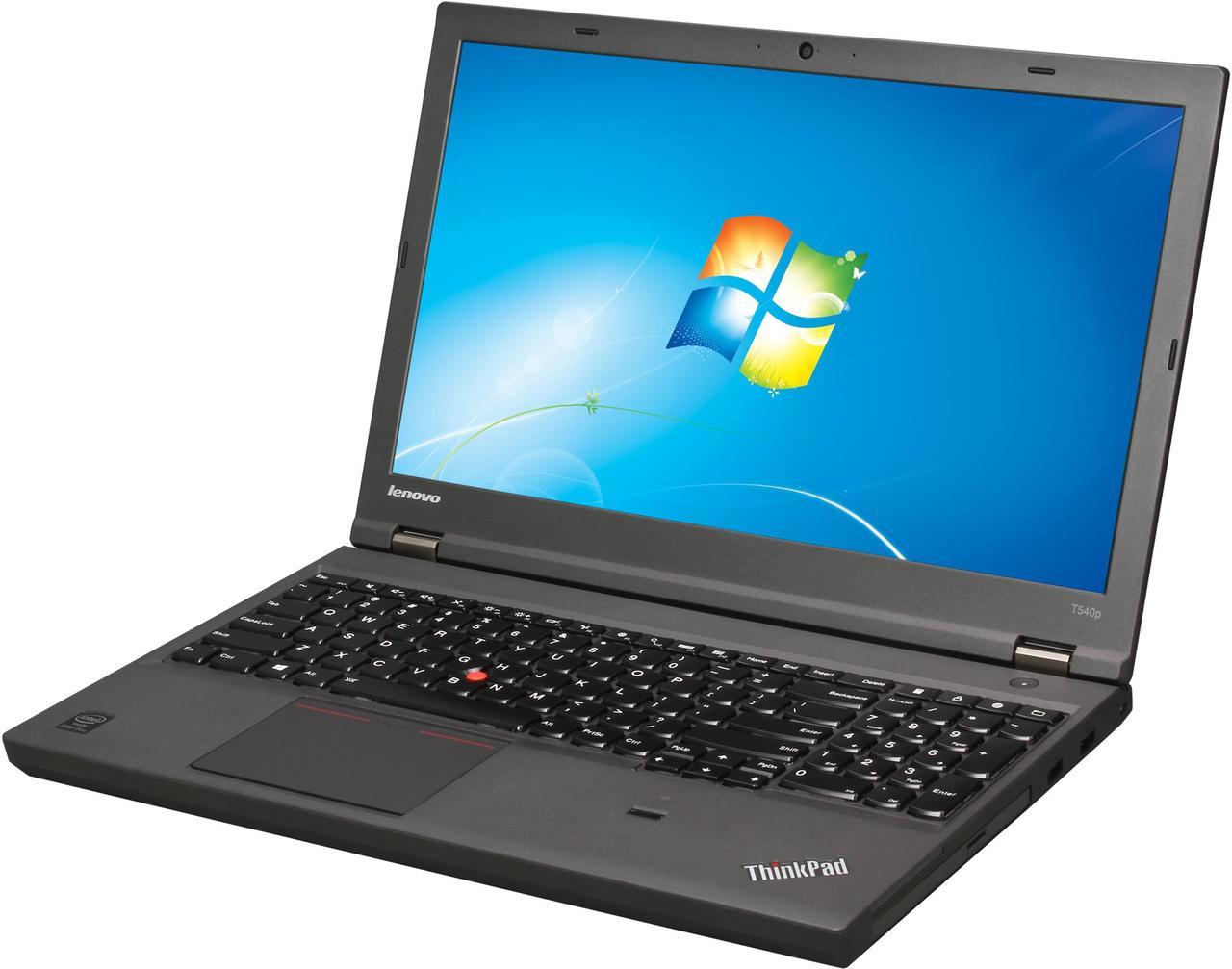 ThinkPad Laptop T Series Intel Core i7-4600M 8GB Memory 240 GB SSD NVIDIA GeForce GT 730M 15.6" Windows 7 Pro 64-Bit downgrade rights in Windows 8 Pro 64-Bit T540p (20BE0085US)