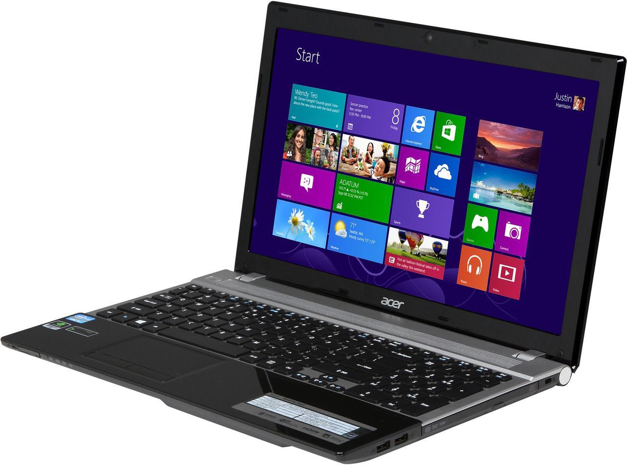 Main image of Acer Laptop Aspire Intel Core i5-3230M 4GB Memory 500GB HDD NVIDIA GeForce GT 730M 15.6" Windows 8 64-Bit V3-571G-6622