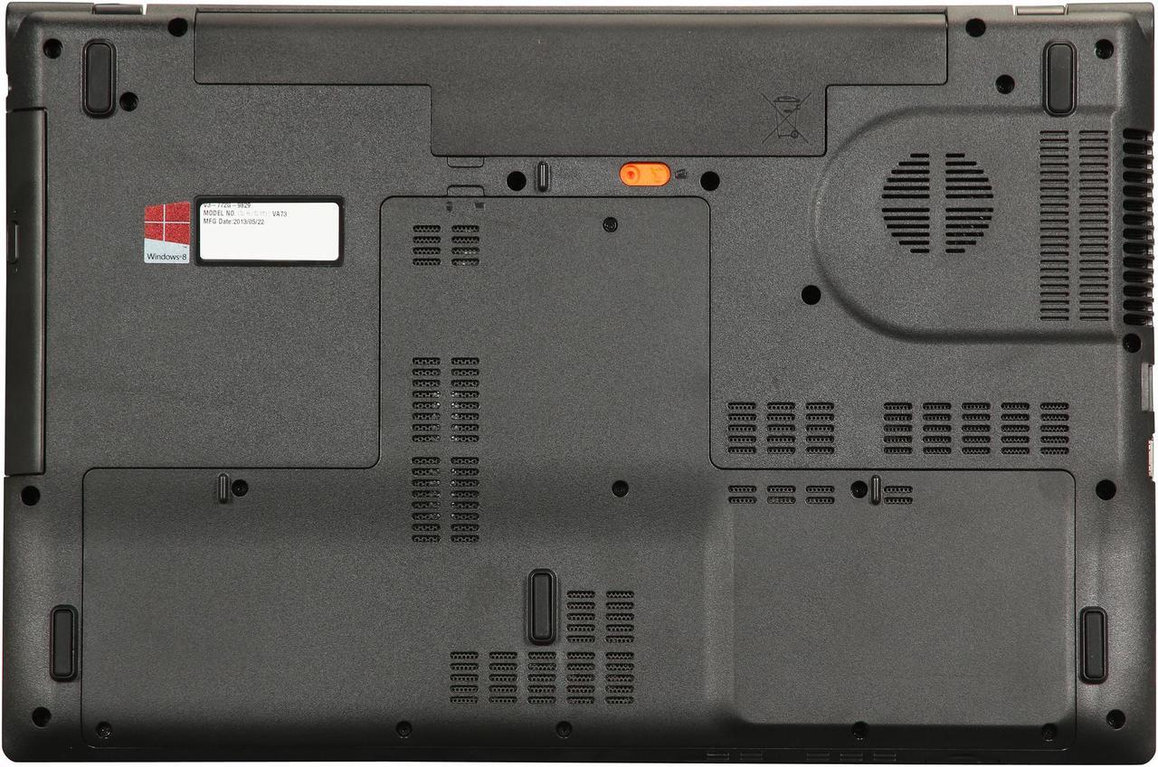 Alt view image 7 of 8 - Acer Aspire - 17.3" NVIDIA GeForce GT 750M - Intel Core i7-4702MQ - 8GB Memory - - Windows 8 - Gaming Laptop - (V3-772G-9829 )