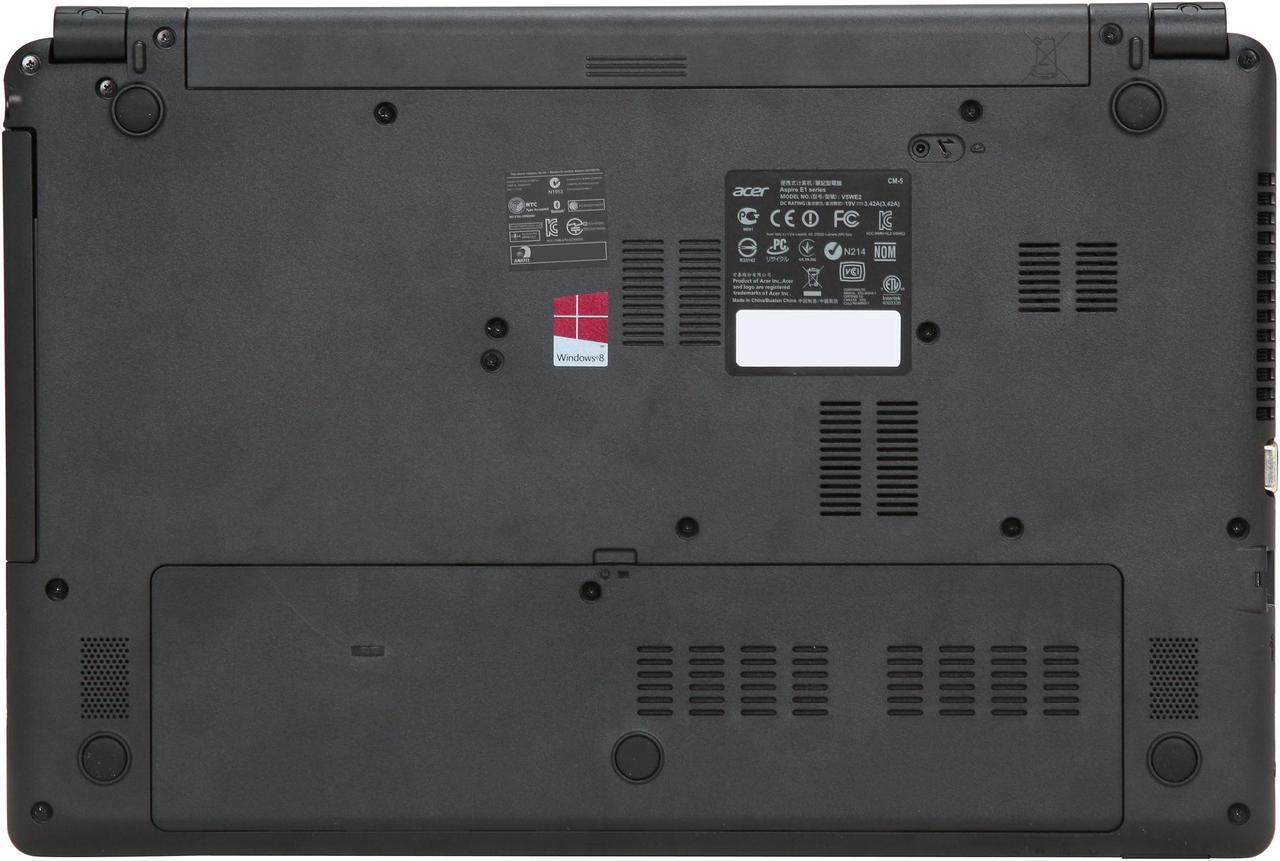 Alt view image 7 of 8 - Acer Laptop Aspire Intel Core i5-4200U 4GB Memory 500GB HDD Intel HD Graphics 4400 15.6" Windows 8 E1-572-6870