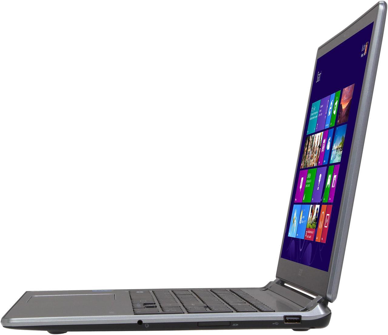 Alt view image 3 of 8 - Acer Aspire V7 Intel Core i5 8GB 500GB HDD+20GB SSD 15.6" Touchscreen Ultrabook Cold Steel (V7-582P-6673)
