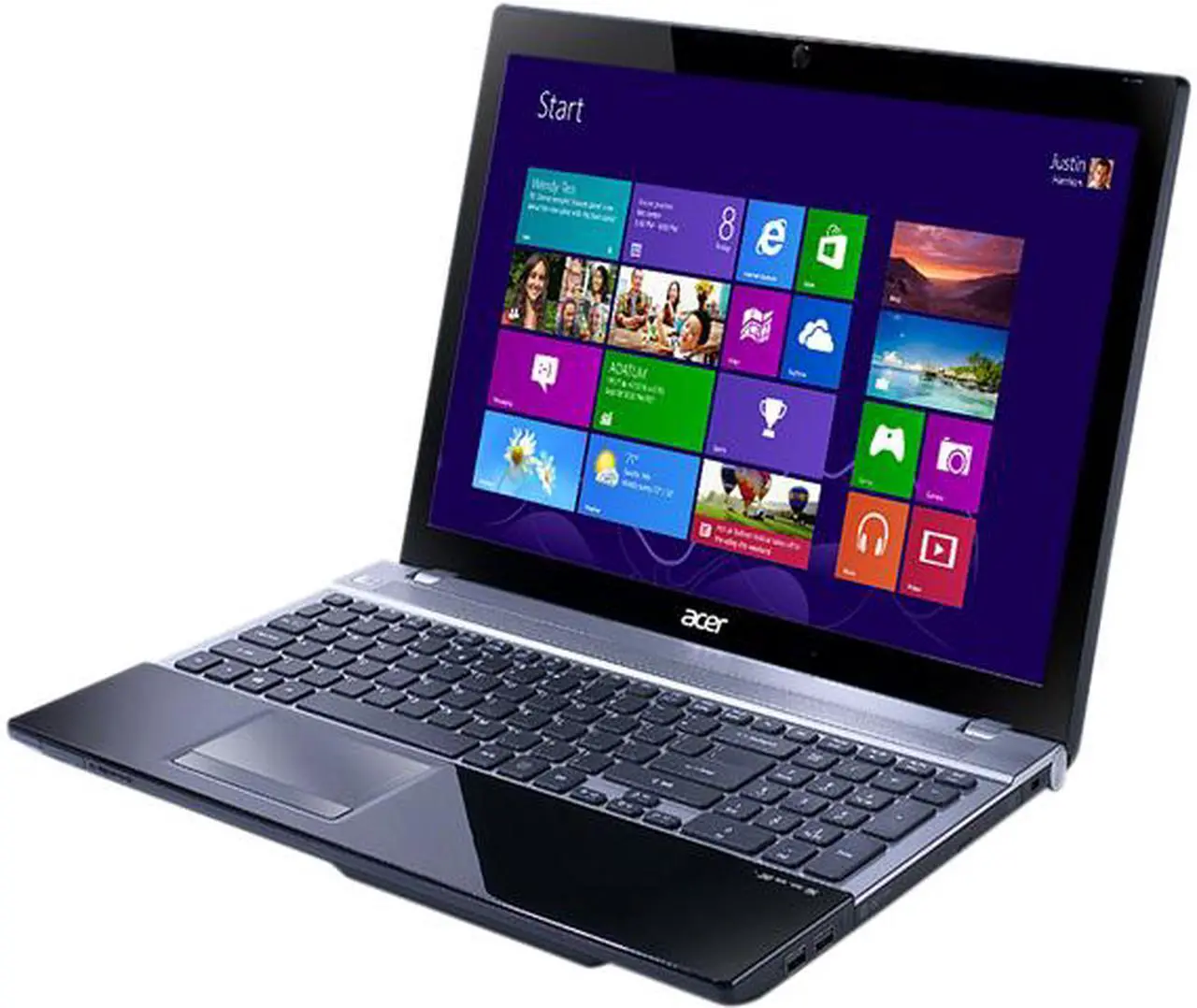 Main image of Acer Laptop Aspire Intel Core i7-3632QM 4GB Memory 500GB HDD Intel HD Graphics 4000 15.6" Windows 8 64-Bit V3-571-9401