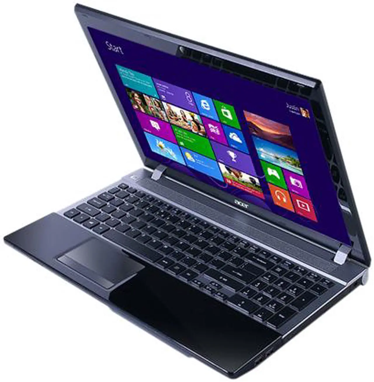 Alt view image 3 of 6 - Acer Laptop Aspire Intel Core i7-3632QM 4GB Memory 500GB HDD Intel HD Graphics 4000 15.6" Windows 8 64-Bit V3-571-9401