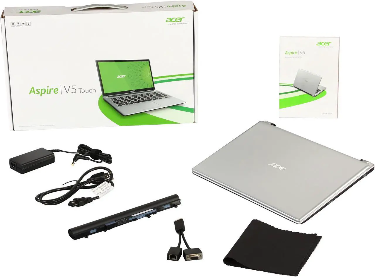Alt view image 8 of 8 - Acer Laptop Aspire Intel Core i3-3227U 4GB Memory 500GB HDD Intel HD Graphics 4000 14.0" Touch Screen Windows 8 64-bit V5-471P-6605