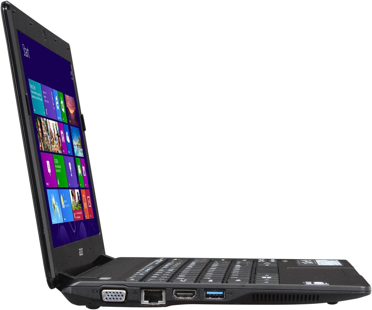 Alt view image 4 of 8 - Acer Laptop Aspire AMD E1-2100 4GB Memory 500GB HDD AMD Radeon HD 8210 11.6" Windows 8 V5-123-3876