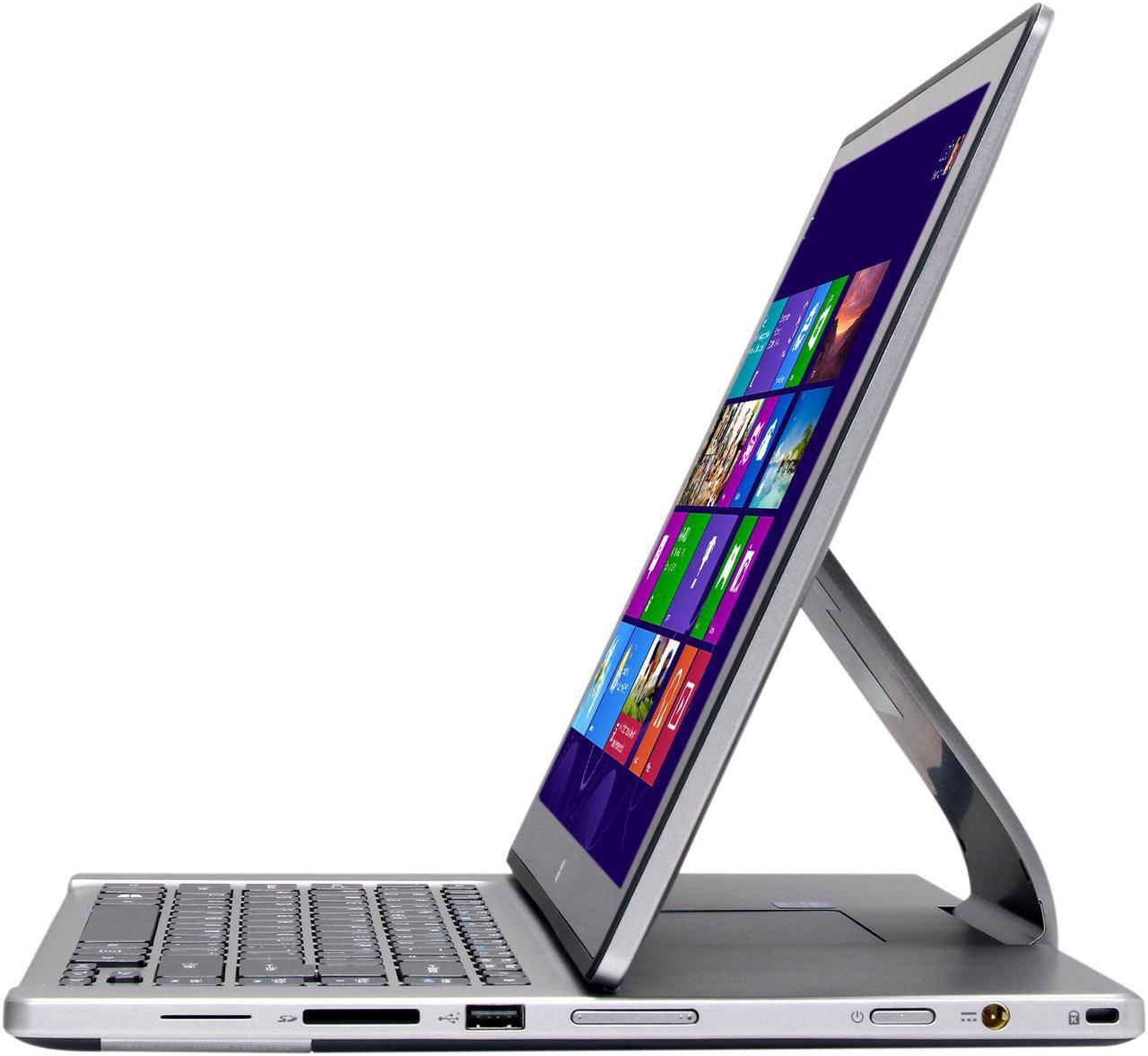 Alt view image 2 of 9 - Acer Laptop Intel Core i5-3337U 6GB Memory 500GB HDD 24 GB SSD Intel HD Graphics 4000 15.6" Touch Screen Windows 8 R7-571-6858