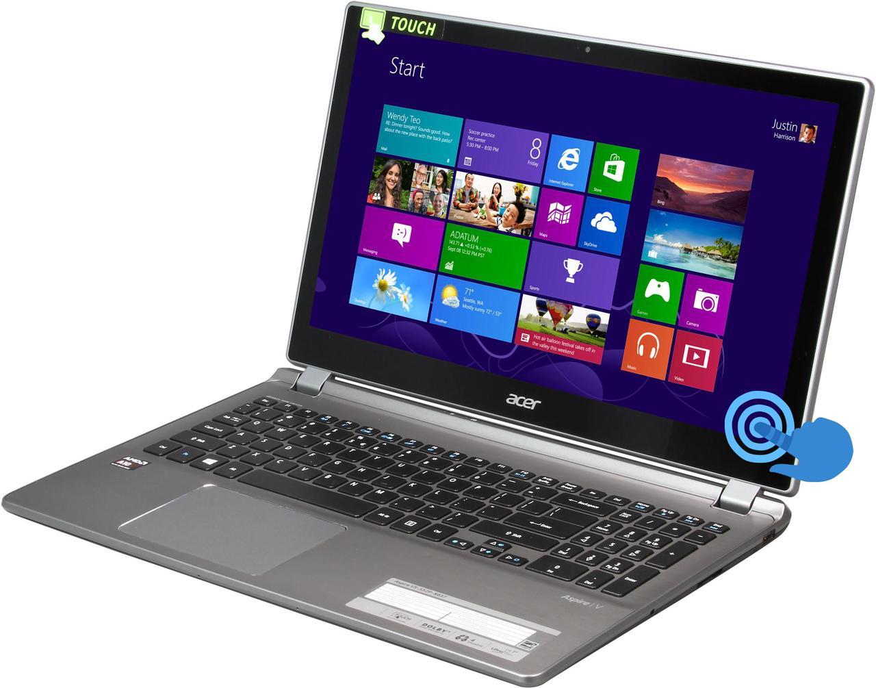 Refurbished Acer Laptop Aspire V5 Amd A10 5757m 8gb Memory 1tb Hdd Amd Radeon Hd 8650g 156 6364