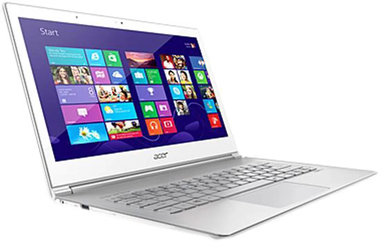 Alt view image 2 of 4 - Acer Ultrabook Aspire Intel Core i7-4500U 8GB Memory 256 GB SSD Intel HD Graphics 4400 Touch Screen Windows 8.1 Pro 64-Bit S7-392-7837