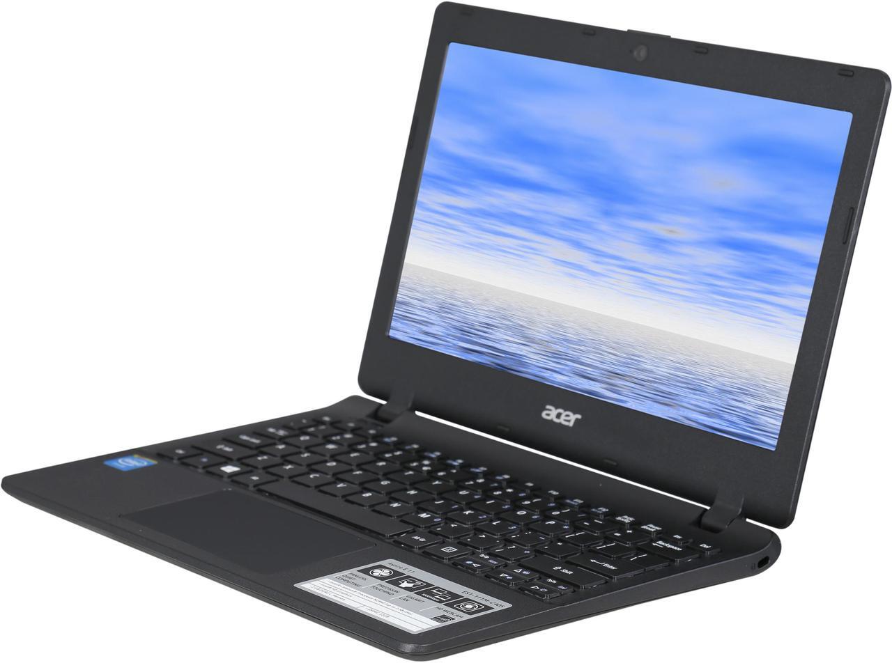 Main image of Acer Aspire ES1-111M-C40S Notebook Intel Celeron N2840 (2.16GHz) 2GB Memory 32GB Internal Storage Intel HD Graphics 11.6"  Windows 8.1 with Bing