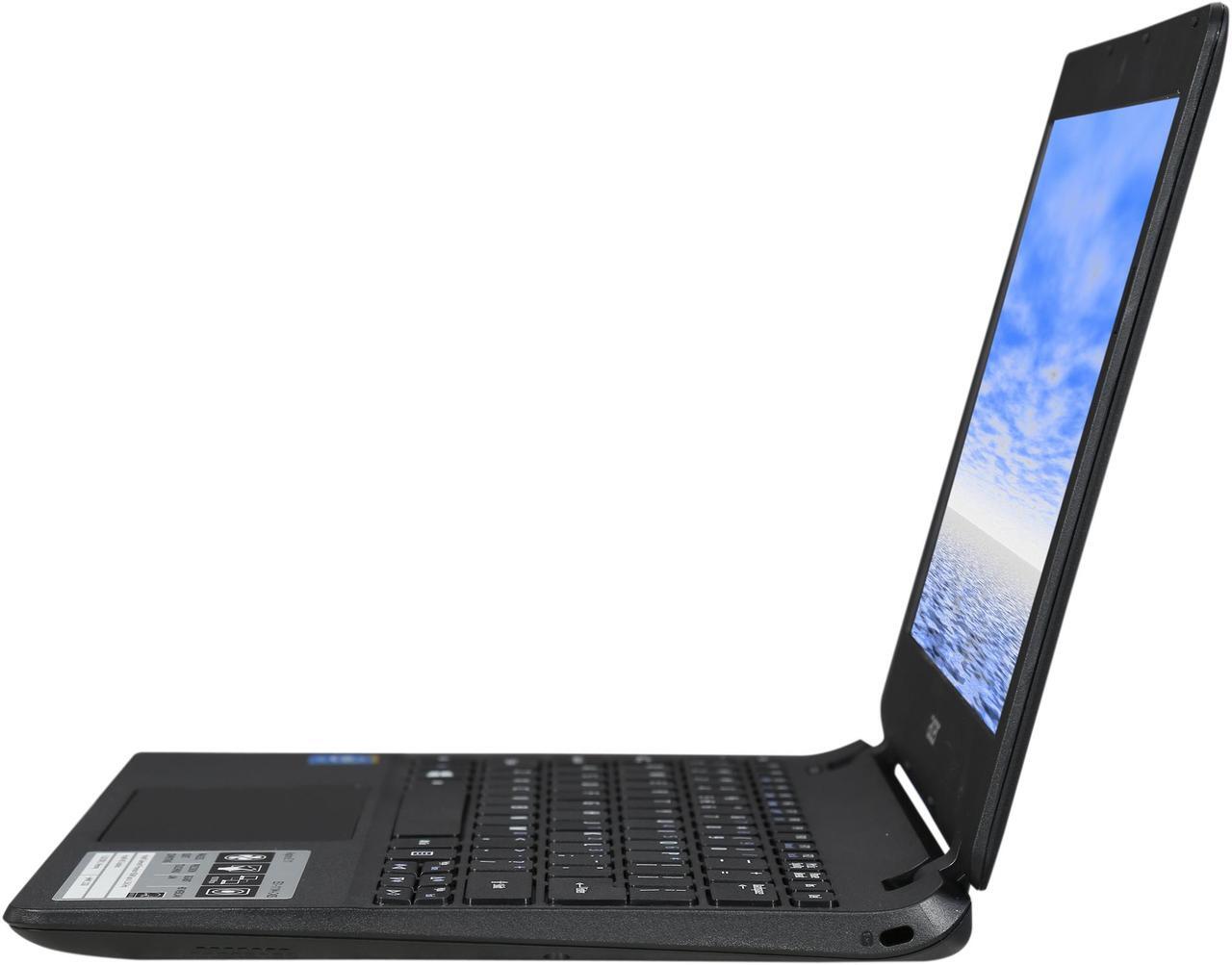 Alt view image 2 of 8 - Acer Aspire ES1-111M-C40S Notebook Intel Celeron N2840 (2.16GHz) 2GB Memory 32GB Internal Storage Intel HD Graphics 11.6"  Windows 8.1 with Bing