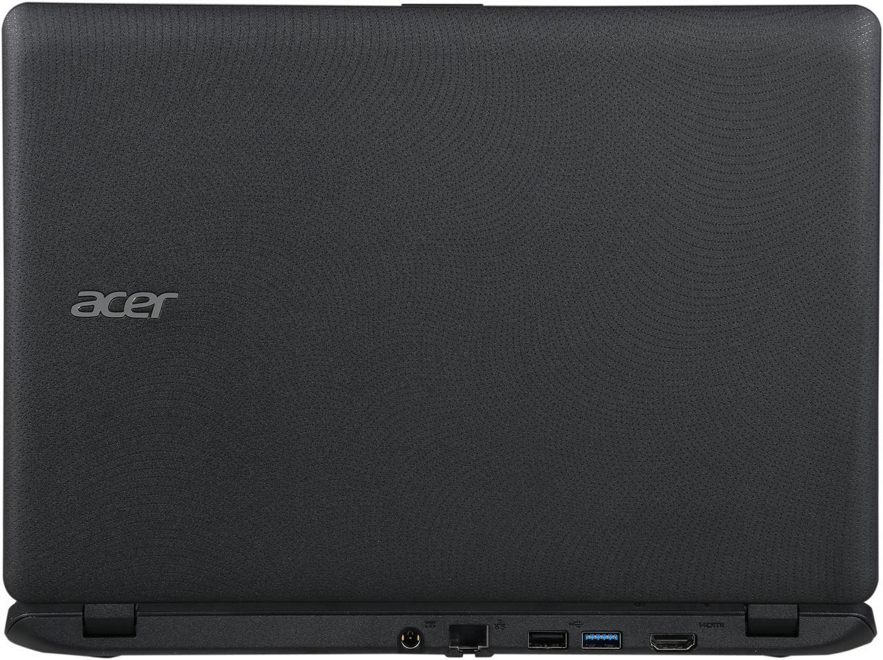 Alt view image 3 of 8 - Acer Aspire ES1-111M-C40S Notebook Intel Celeron N2840 (2.16GHz) 2GB Memory 32GB Internal Storage Intel HD Graphics 11.6"  Windows 8.1 with Bing