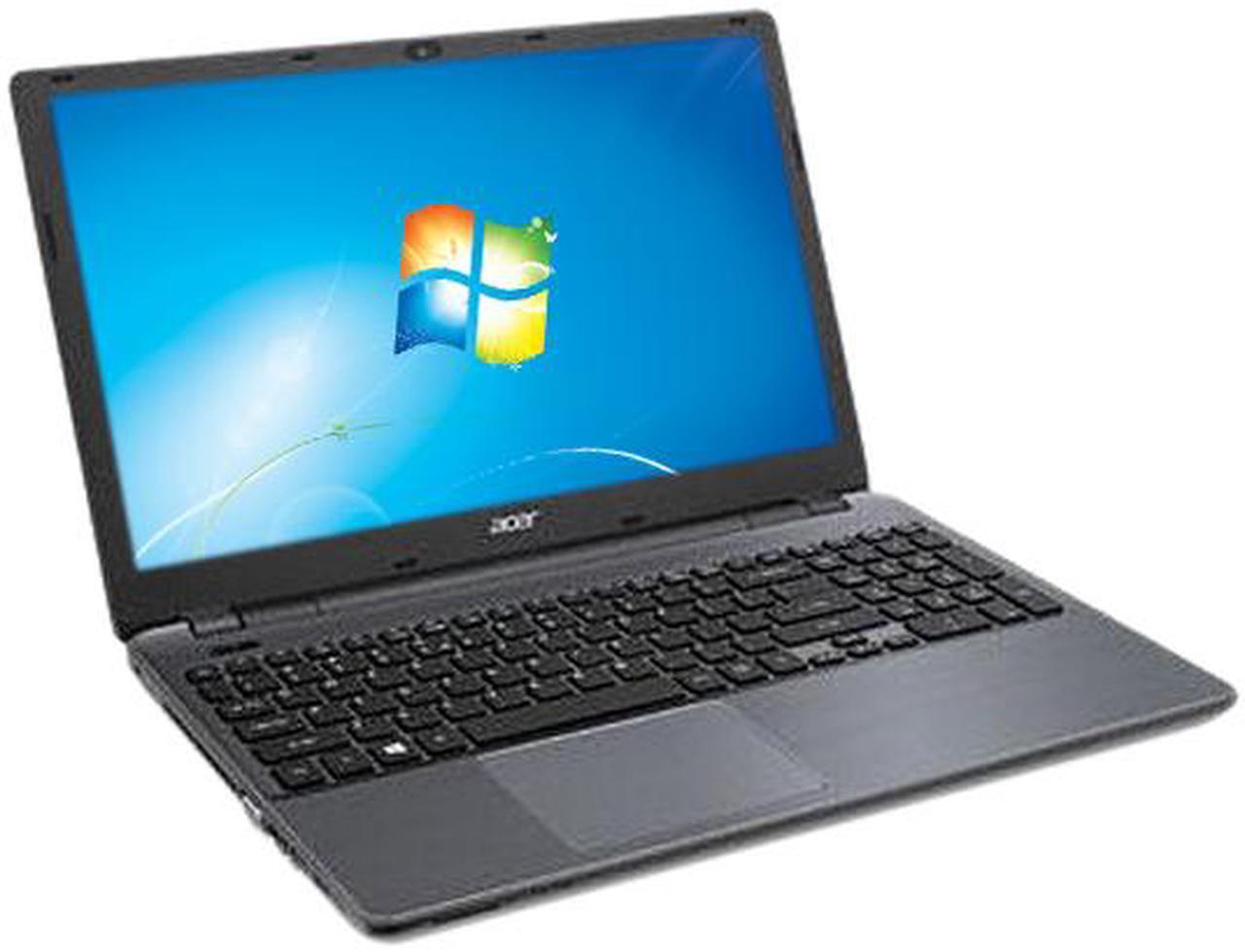 Alt view image 2 of 2 - Acer Laptop Aspire E Intel Core i3-4005U 4GB Memory 500GB HDD Intel HD Graphics 4400 15.6" Non-Touch Screen Windows 7 Home Premium 64-Bit E5-571-38KJ