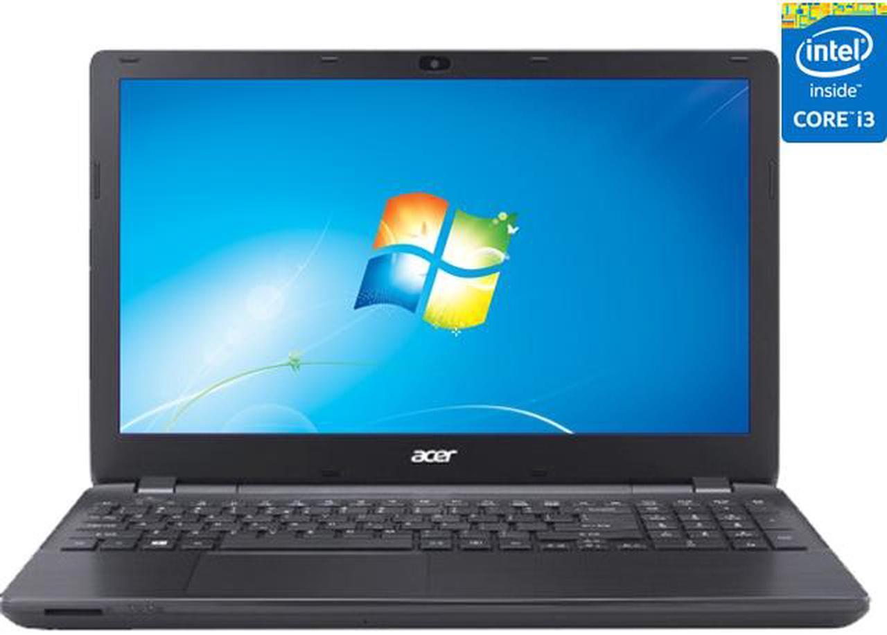 Main image of Acer Laptop Aspire E Intel Core i3-4005U 4GB Memory 500GB HDD Intel HD Graphics 4400 15.6" Non-Touch Screen Windows 7 Home Premium 64-Bit E5-571-38KJ