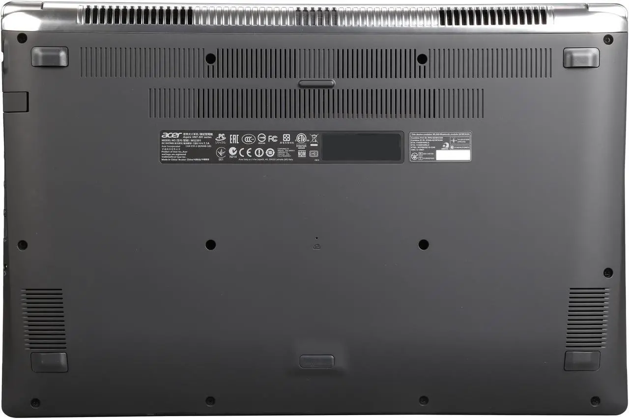 Alt view image 7 of 8 - Acer Aspire V15 Nitro Black Edition - 15.6" NVIDIA GeForce GTX 960M - Intel Core i7-4720HQ  - 8GB Memory - - Windows 8.1 64-Bit - Gaming Laptop - IPS (VN7-591G-70RT )