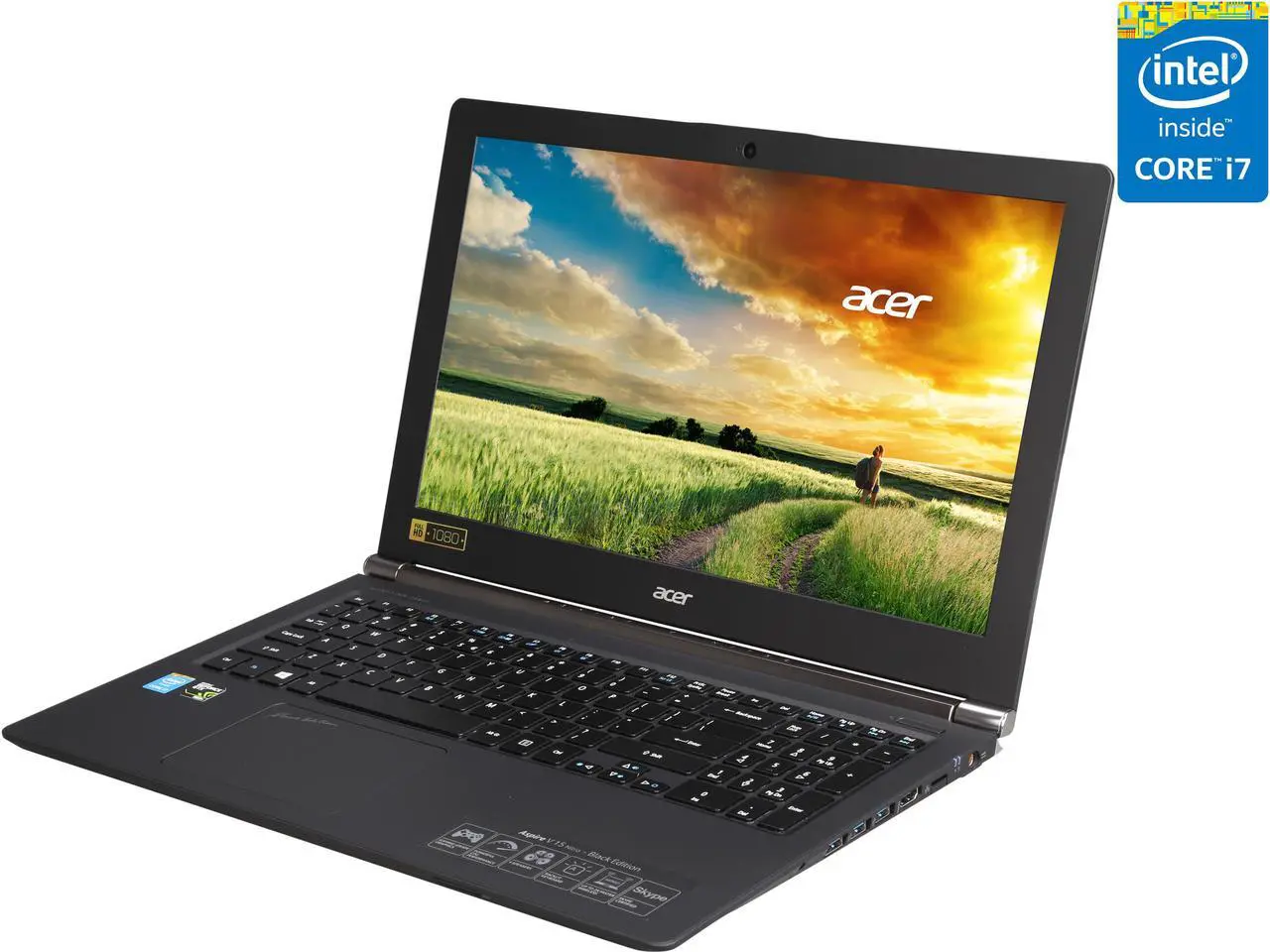 Main image of Acer Aspire V15 Nitro Black Edition - 15.6" NVIDIA GeForce GTX 960M - Intel Core i7-4720HQ  - 8GB Memory - - Windows 8.1 64-Bit - Gaming Laptop - IPS (VN7-591G-70RT )