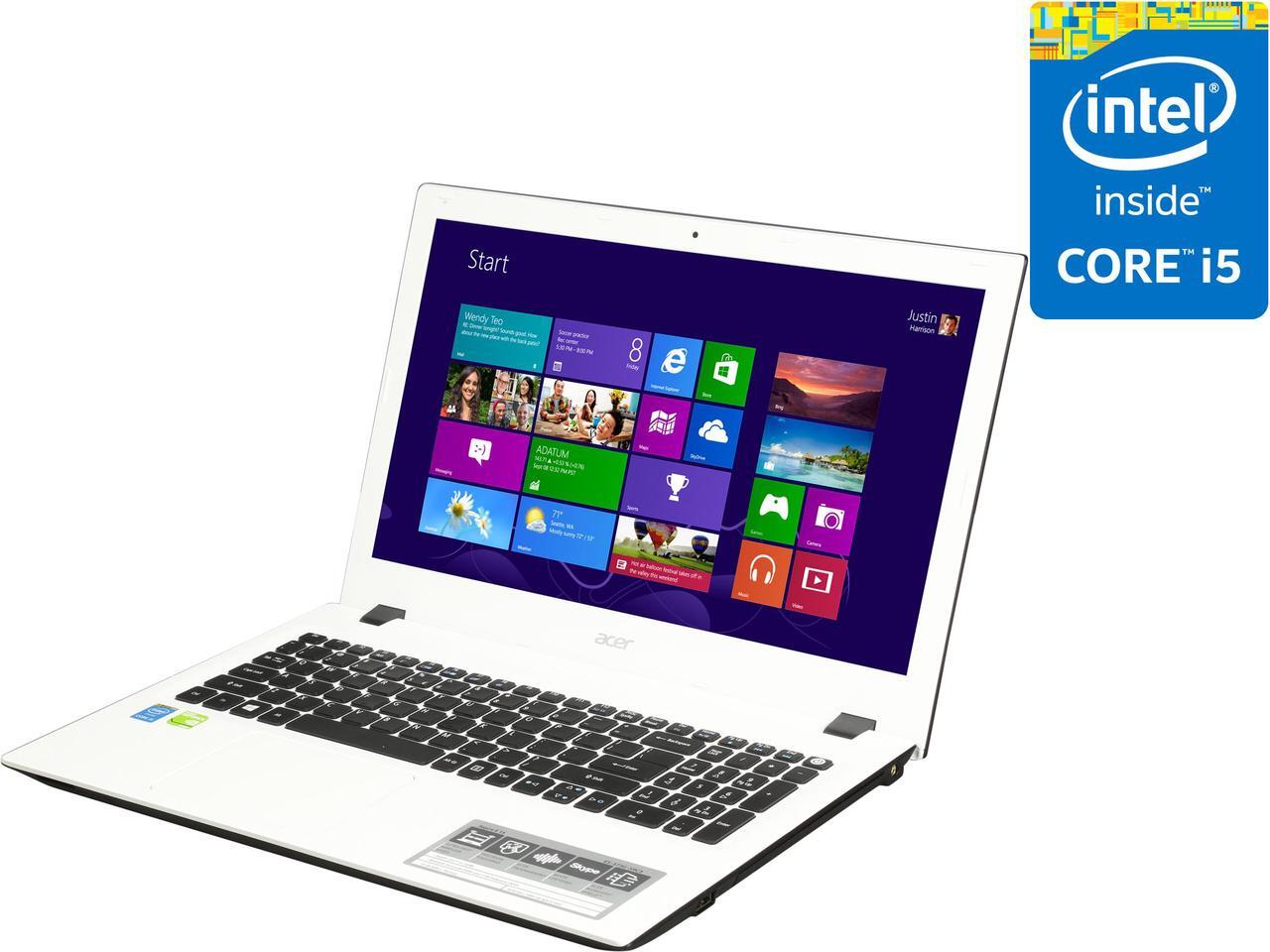 Main image of Acer Laptop Aspire Intel Core i5-5200U 8GB Memory 1TB HDD 8 GB SSD NVIDIA GeForce 940M 15.6" Non-Touch Screen Windows 8.1 E5-573G-59C3