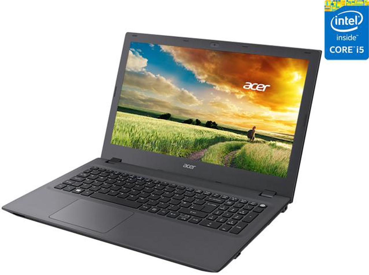 Main image of Acer Laptop Aspire E E5-573G-52G3 Intel Core i5 5200U (2.20 GHz) 8 GB Memory 1 TB HDD NVIDIA GeForce 940M 2 GB 15.6" Windows 10 Home 64-Bit