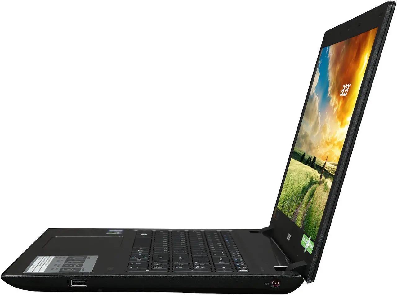 Alt view image 3 of 8 - Acer 15.6" V5-591G-56AS Intel Core i5 6300HQ (2.30 GHz) NVIDIA GeForce GTX 950M 8 GB Memory 128 GB SSD 1 TB HDD Windows 10 Home Laptop
