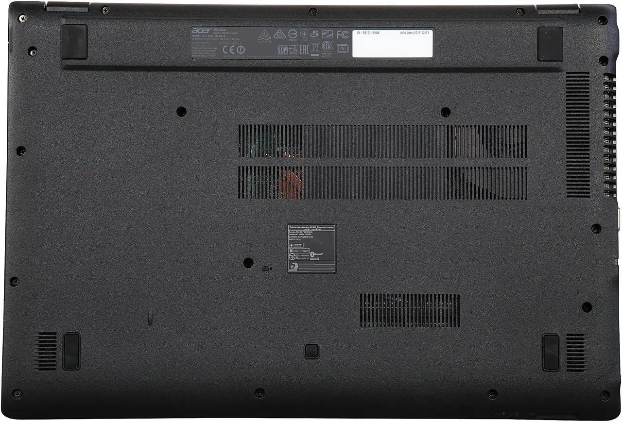 Alt view image 8 of 8 - Acer 15.6" V5-591G-56AS Intel Core i5 6300HQ (2.30 GHz) NVIDIA GeForce GTX 950M 8 GB Memory 128 GB SSD 1 TB HDD Windows 10 Home Laptop
