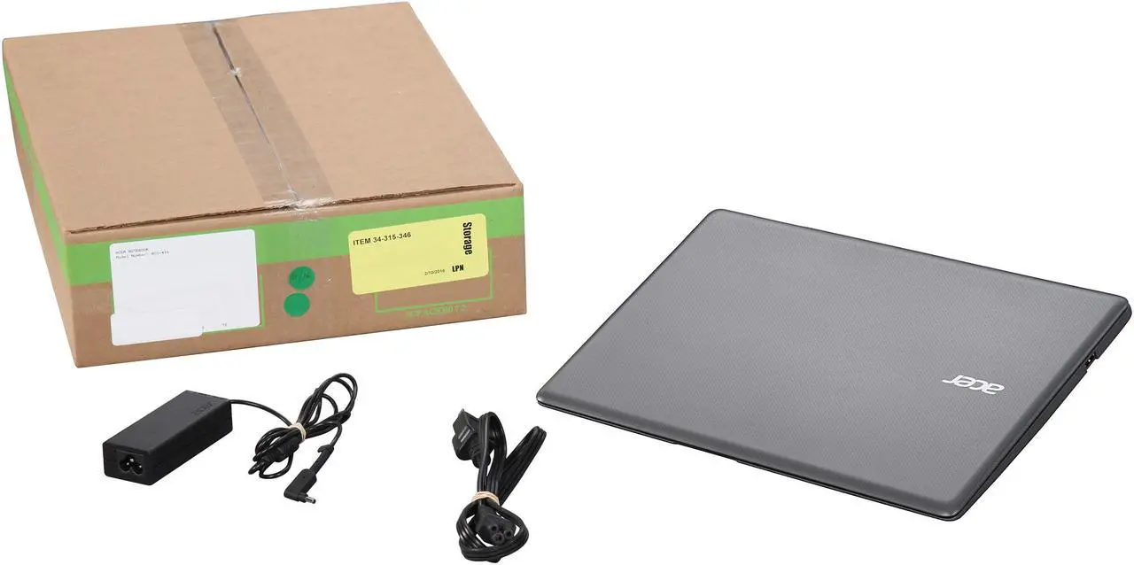 Alt view image 9 of 8 - Acer Laptop Aspire One Cloudbook AO1-431-C8G8 Intel Celeron N3050 (1.60 GHz) 2 GB DDR3L Memory 32 GB Flash SSD Intel HD Graphics 14.0" Windows 10 Home 64-Bit (Manufacturer Recertified)