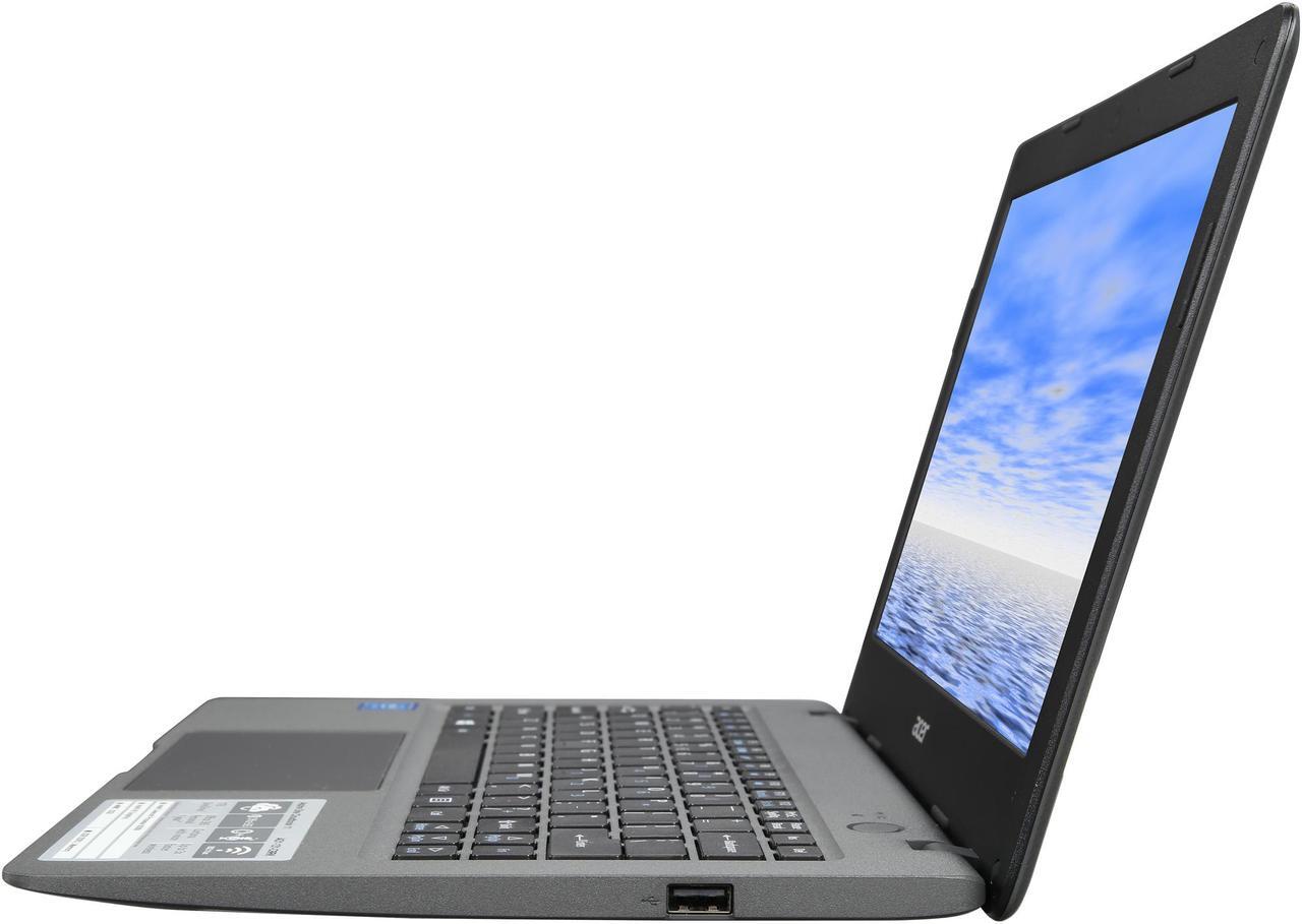 Alt view image 3 of 8 - Acer Laptop Aspire One Cloudbook AO1-131-C9RK Intel Celeron N3050 (1.60 GHz) 2 GB Memory 32 GB Flash SSD Intel HD Graphics 11.6" (Manufacturer Recertified)