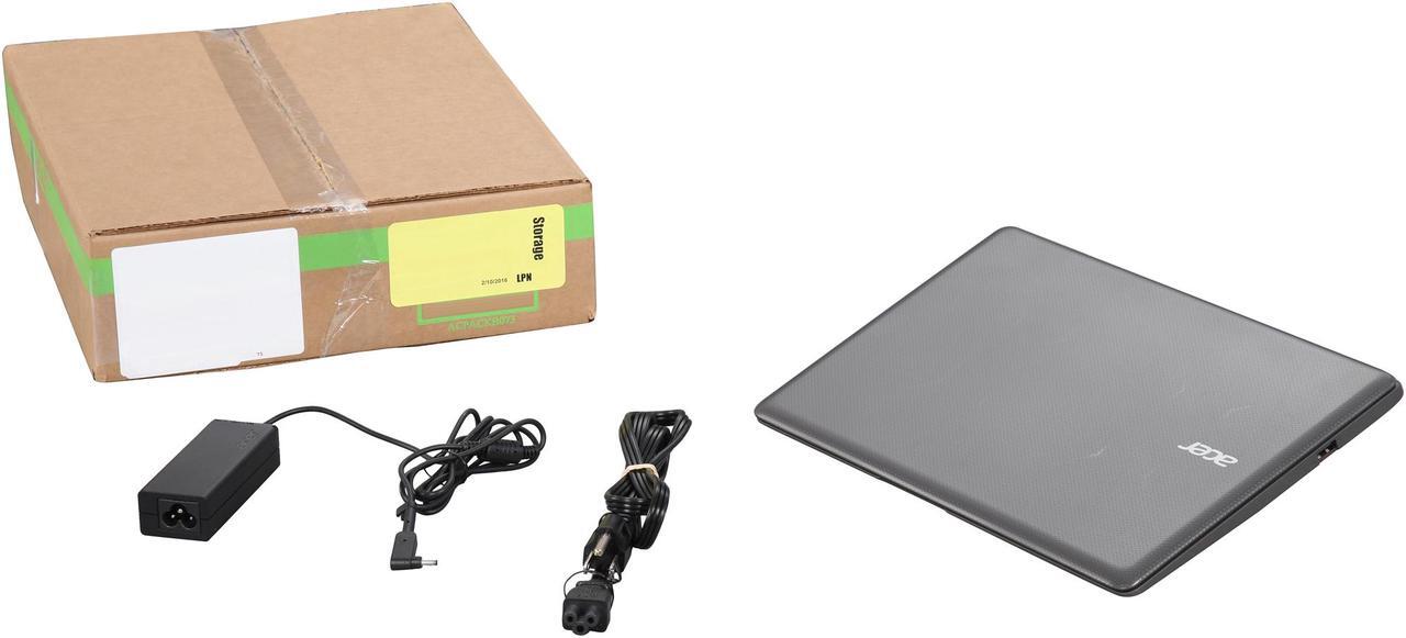 Alt view image 9 of 8 - Acer Laptop Aspire One Cloudbook AO1-131-C9RK Intel Celeron N3050 (1.60 GHz) 2 GB Memory 32 GB Flash SSD Intel HD Graphics 11.6" (Manufacturer Recertified)