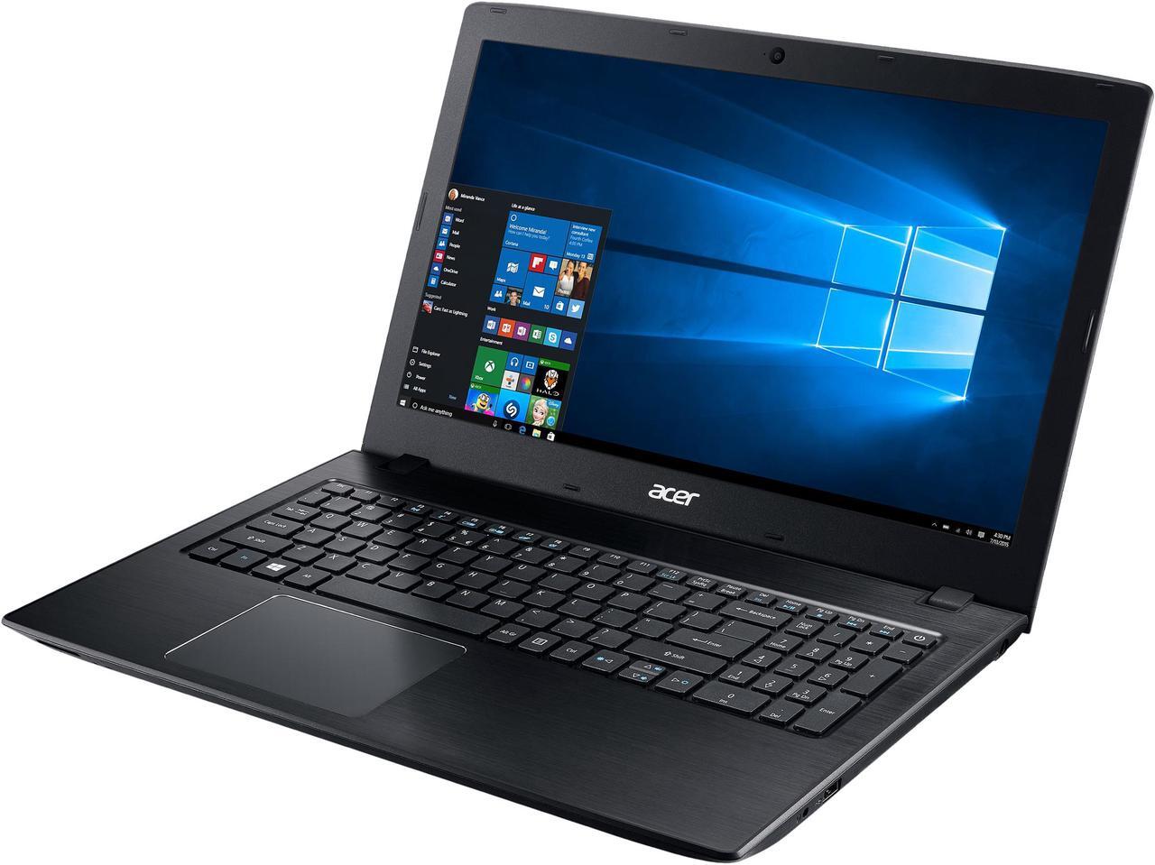 Main image of Acer Laptop Aspire E 15 E5-575G-52RJ Intel Core i5 6th Gen 6200U (2.30 GHz) 8 GB Memory 1 TB HDD NVIDIA GeForce 940MX 15.6" Windows 10 Home ONLY @ NEWEGG