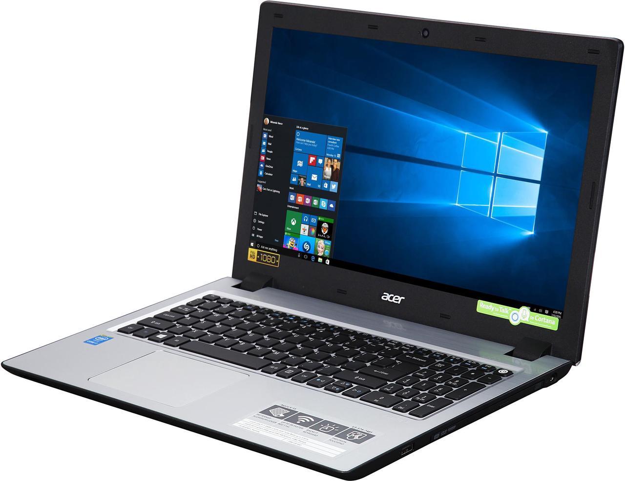 Acer Laptop Aspire Intel Core i7-5500U 8GB Memory 1TB HDD Intel HD Graphics 5500 15.6" Windows 10 Home V3-574-7481