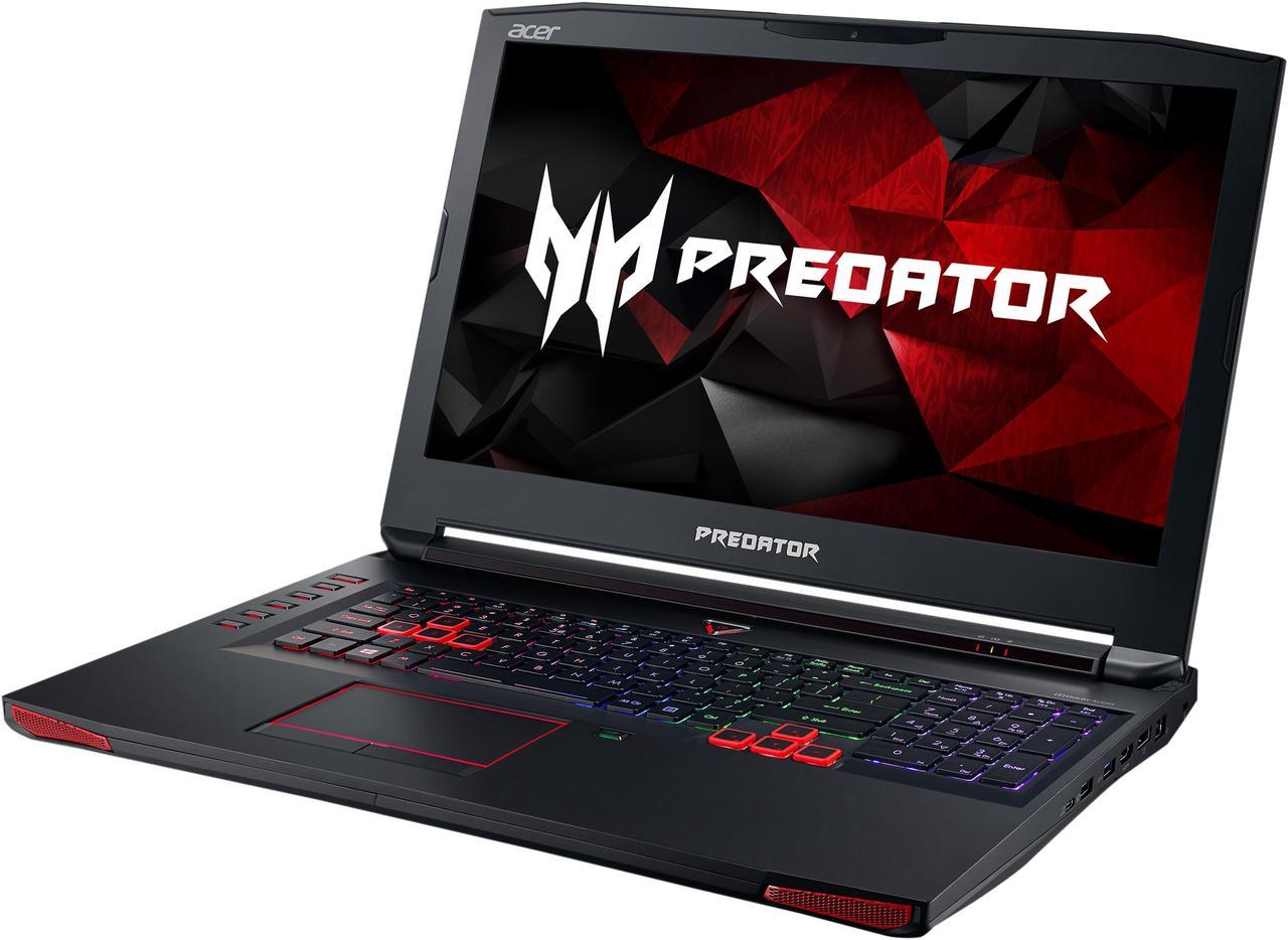 Acer Predator 17 G9-793-78CM Gaming Laptop Intel Core i7-6700HQ , GeForce GTX 1070, 17.3" Full HD G-SYNC, 16GB DDR4, 1TB HDD, 256GB SSD, Windows 10 Home