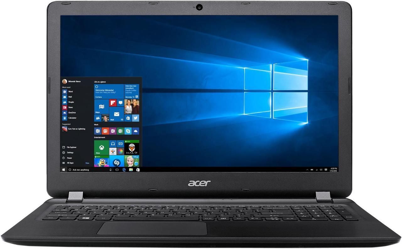 Alt view image 2 of 8 - Acer Laptop Aspire ES 15 Intel Core i3-6100U 4GB Memory 1TB HDD Intel HD Graphics 520 15.6" Non-Touch Screen Windows 10 Home 64-Bit ES1-572-37X2