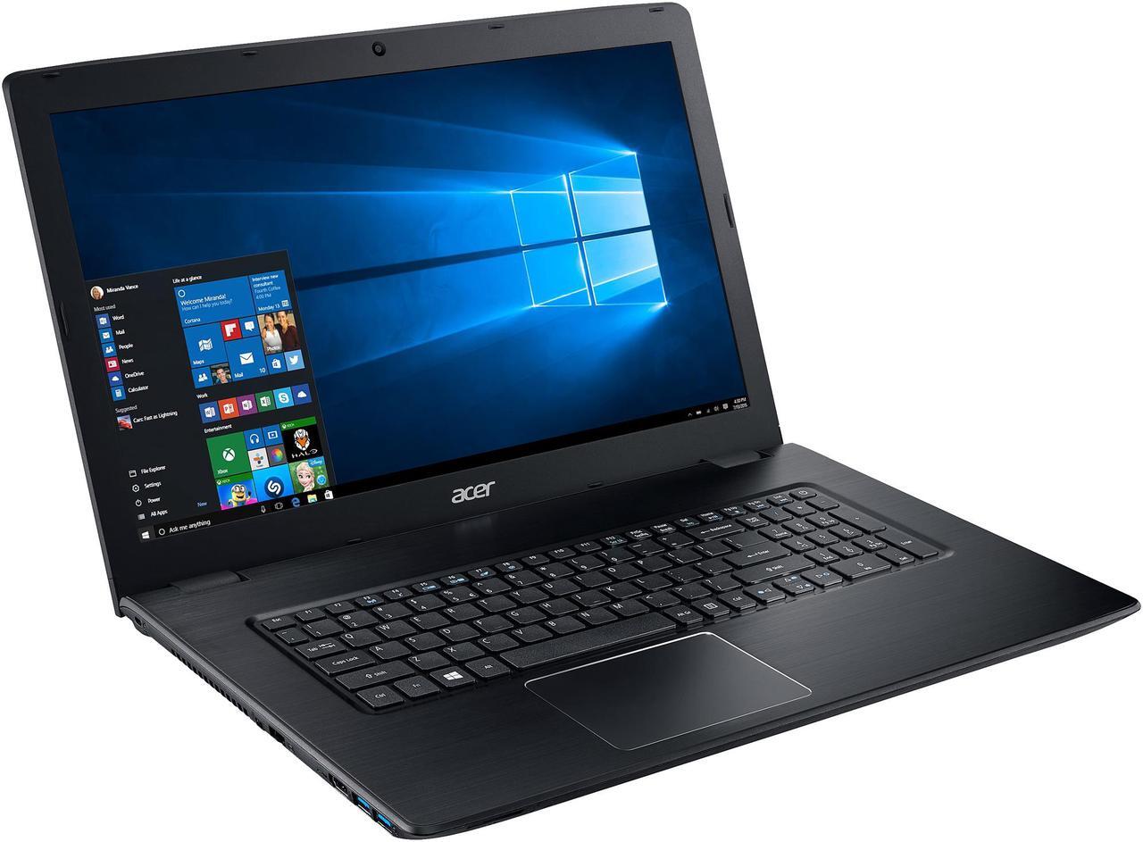Alt view image 2 of 7 - Acer Laptop Aspire E5-774G-52W1 Intel Core i5 7th Gen 7200U (2.50 GHz) 8 GB DDR4 Memory 256 GB SSD NVIDIA GeForce 940MX 17.3" Windows 10 Home 64-Bit