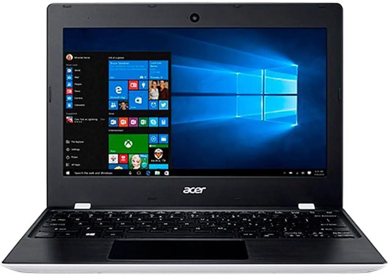 Main image of Acer Laptop Aspire One AO1-132-C3T3 Intel Celeron N3060 (1.60 GHz) 2 GB Memory 32 GB Flash Memory Intel HD Graphics 400 11.6"  Windows 10 Home (Manufacturer Recertified)