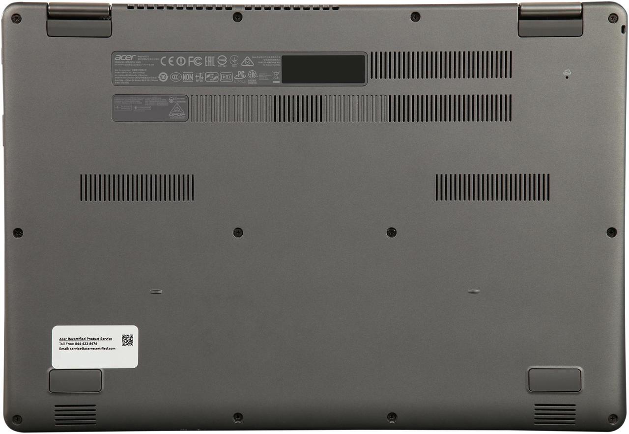 Alt view image 6 of 7 - Acer Aspire Intel Core i5-7200U 8GB Memory 1TB HDD Intel HD Graphics 620 15.6" Touch Screen 1920 x 1080 Convertible 2-in-1 Laptop Windows 10 Home R5-571T-57Z0