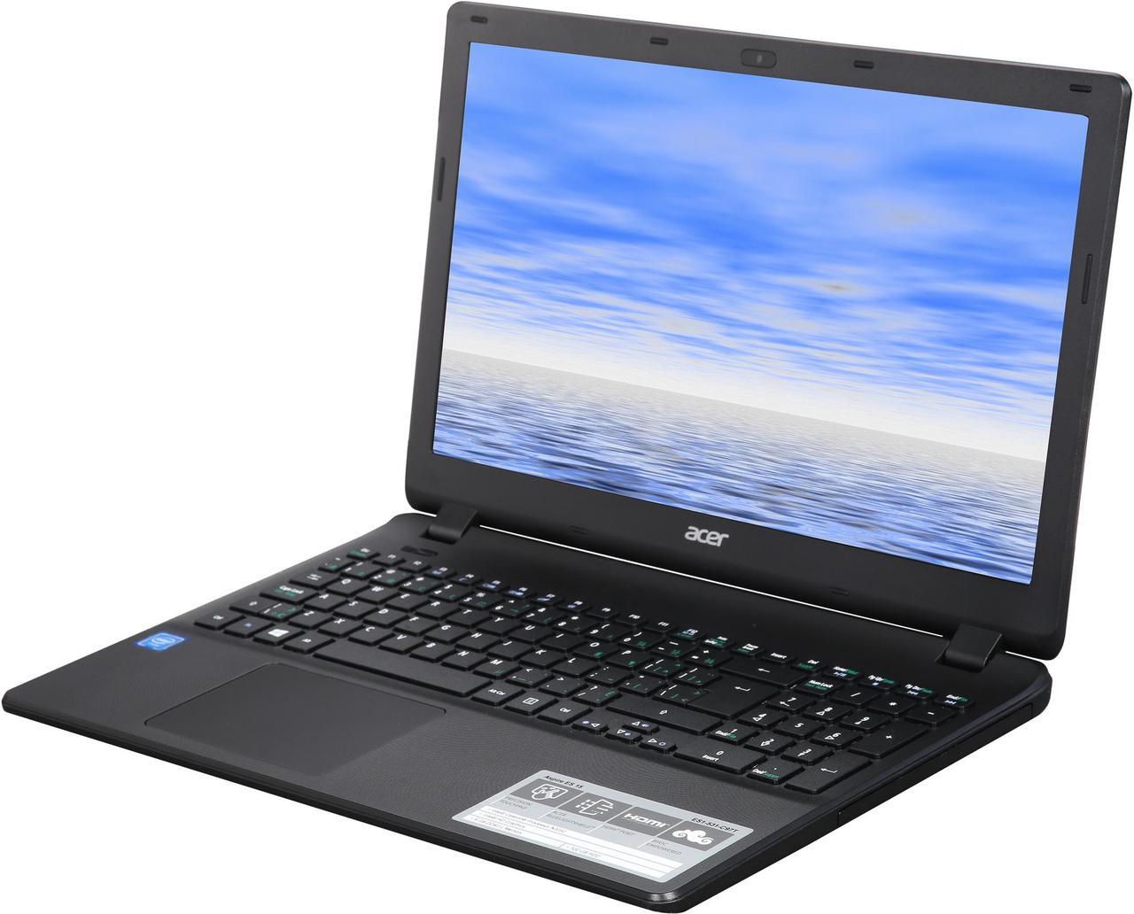 Main image of Acer Laptop Aspire E Intel Celeron N3050 4GB Memory 500GB HDD Intel HD Graphics 15.6" Non-Touch Screen Windows 10 Home 64-Bit ES1-531-C97T