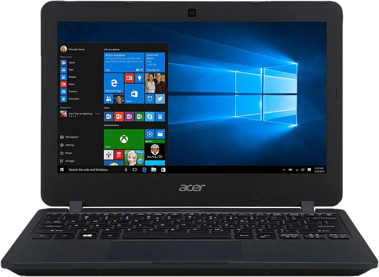 Acer Notebooks TravelMate B TMB117MC0DK Intel Celeron N3050 (1.60 GHz