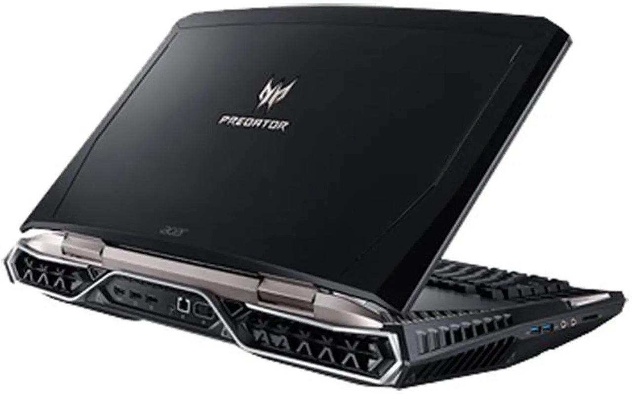Alt view image 5 of 7 - Acer Predator 21 X - 21.0" GeForce GTX 1080 SLI - Intel Core i7-7820HK  - 64GB Memory - 1 TB SSD - Windows 10 Home 64-Bit - Gaming Laptop - IPS (GX21-71-76ZF )