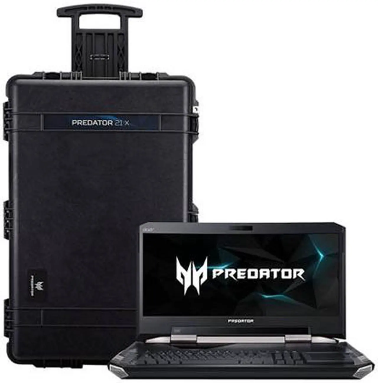 Alt view image 6 of 7 - Acer Predator 21 X - 21.0" GeForce GTX 1080 SLI - Intel Core i7-7820HK  - 64GB Memory - 1 TB SSD - Windows 10 Home 64-Bit - Gaming Laptop - IPS (GX21-71-76ZF )