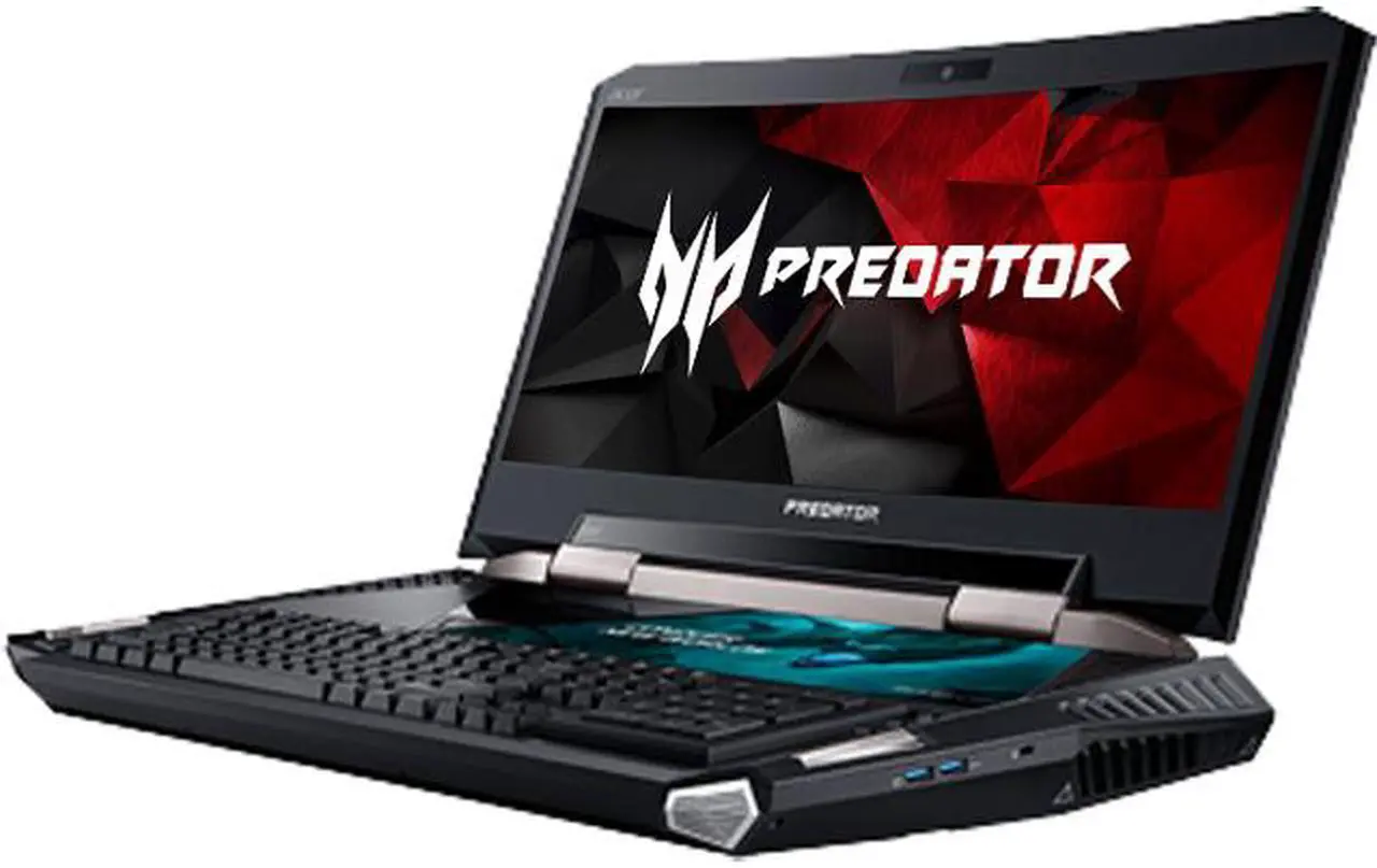 Main image of Acer Predator 21 X - 21.0" GeForce GTX 1080 SLI - Intel Core i7-7820HK  - 64GB Memory - 1 TB SSD - Windows 10 Home 64-Bit - Gaming Laptop - IPS (GX21-71-76ZF )