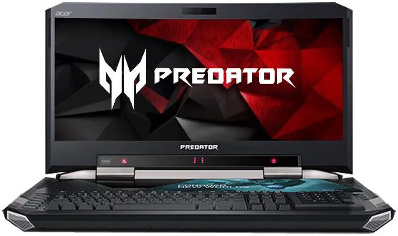 Alt view image 2 of 7 - Acer Predator 21 X - 21.0" GeForce GTX 1080 SLI - Intel Core i7-7820HK  - 64GB Memory - 1 TB SSD - Windows 10 Home 64-Bit - Gaming Laptop - IPS (GX21-71-76ZF )
