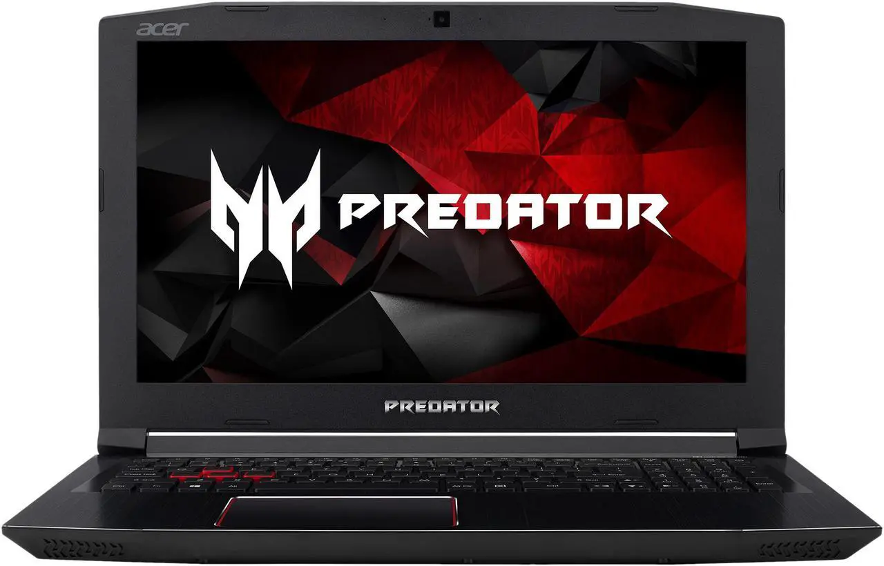 Alt view image 2 of 7 - Acer Predator Helios 300 G3-572-78JY 15.6" Intel Core i7 7th Gen 7700HQ (2.80 GHz) NVIDIA GeForce GTX 1060 16 GB Memory 128 GB SSD 1 TB HDD Windows 10 Home 64-Bit Gaming Laptop VR Ready