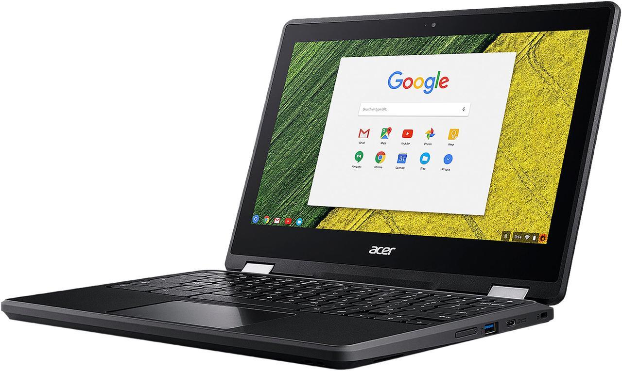 Main image of Acer Spin 11 R751T-C4XP 11.6" Touchscreen LCD 2 in 1 Chromebook - Intel Celeron N3350 Dual-core (2 Core) 1.10 GHz - 4 GB LPDDR4 - 32 GB Flash Memory - Chrome OS - 1366 x 768 - In-plane Switching (IPS)