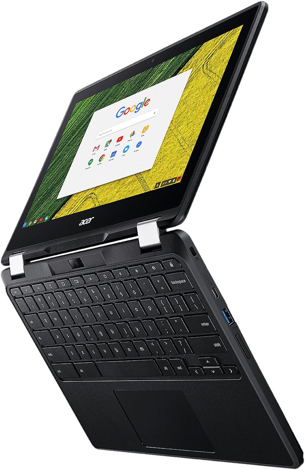 Alt view image 10 of 16 - Acer Spin 11 R751T-C4XP 11.6" Touchscreen LCD 2 in 1 Chromebook - Intel Celeron N3350 Dual-core (2 Core) 1.10 GHz - 4 GB LPDDR4 - 32 GB Flash Memory - Chrome OS - 1366 x 768 - In-plane Switching (IPS)
