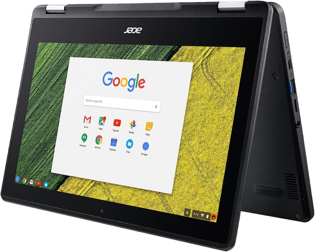 Alt view image 6 of 16 - Acer Spin 11 R751T-C4XP 11.6" Touchscreen LCD 2 in 1 Chromebook - Intel Celeron N3350 Dual-core (2 Core) 1.10 GHz - 4 GB LPDDR4 - 32 GB Flash Memory - Chrome OS - 1366 x 768 - In-plane Switching (IPS)